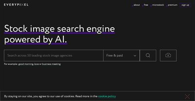 Приложение искусственного интеллекта Everypixel