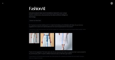 Приложение искусственного интеллекта FashionAI