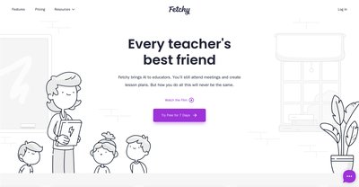 Приложение искусственного интеллекта Fetchy