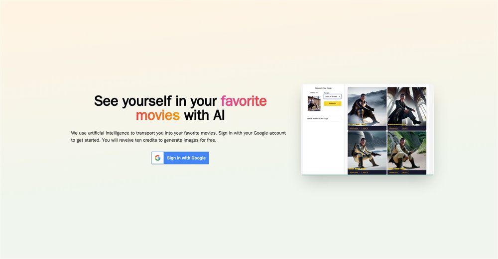 Приложение искусственного интеллекта Film Face