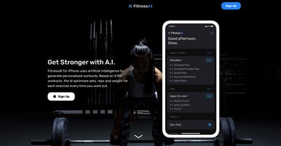 Приложение искусственного интеллекта Fitnessai