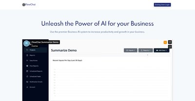 Приложение искусственного интеллекта FlowChai