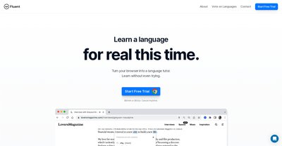 Приложение искусственного интеллекта Fluent