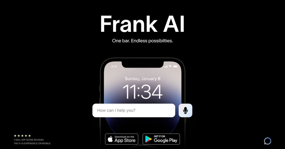 Frank AI - помощник чат-бота для поиска, написания, обобщения и генерации текста