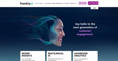 Приложение искусственного интеллекта Frankly
