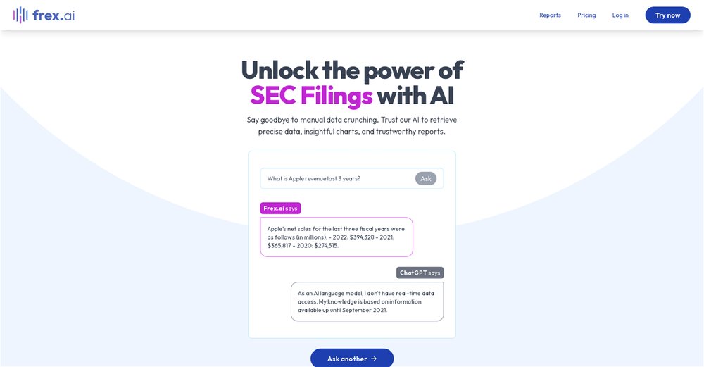 Приложение искусственного интеллекта Frex