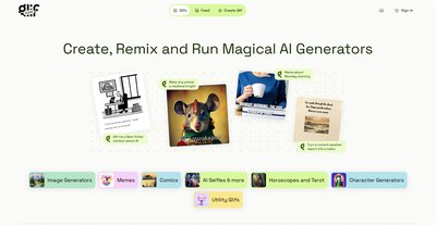 Приложение искусственного интеллекта Glif App
