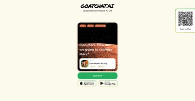 Приложение искусственного интеллекта Goatchat