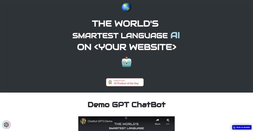 Приложение искусственного интеллекта GPT ChatBot