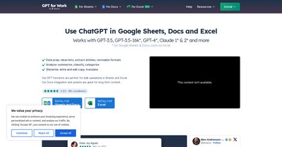 Приложение искусственного интеллекта GPT for work