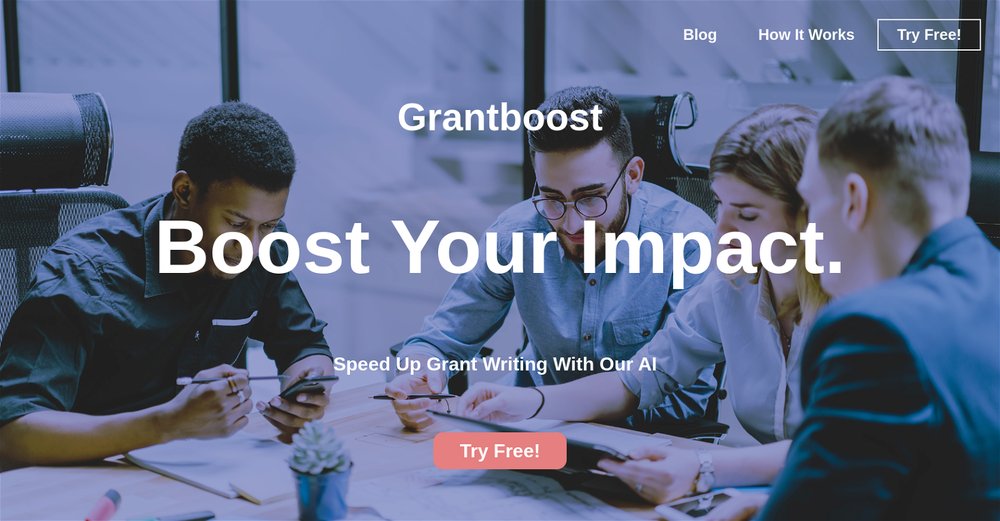 Приложение искусственного интеллекта Grantboost
