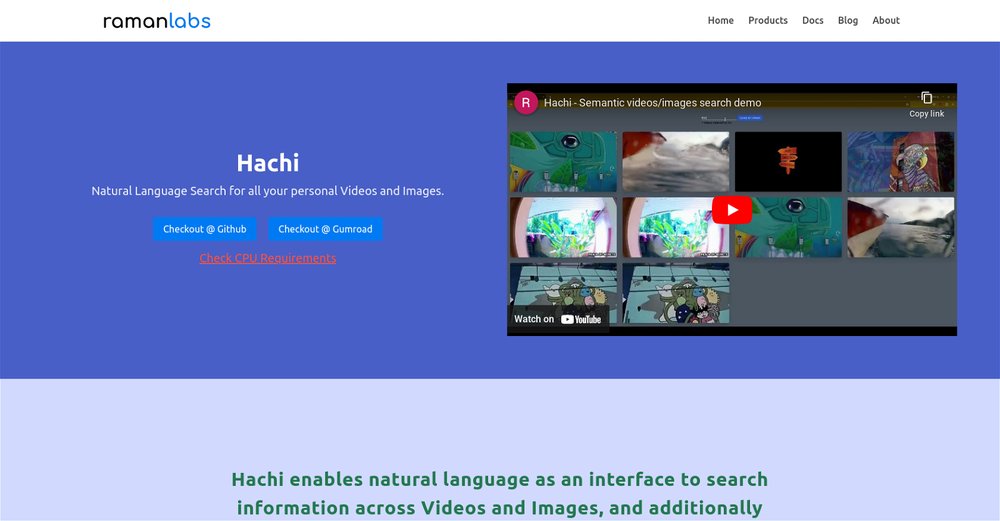 Приложение искусственного интеллекта Hachi
