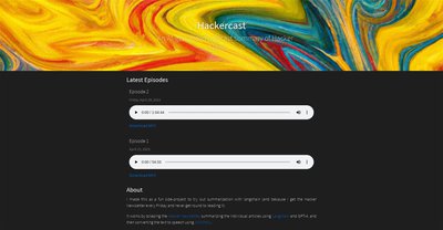 Приложение искусственного интеллекта Hackercast