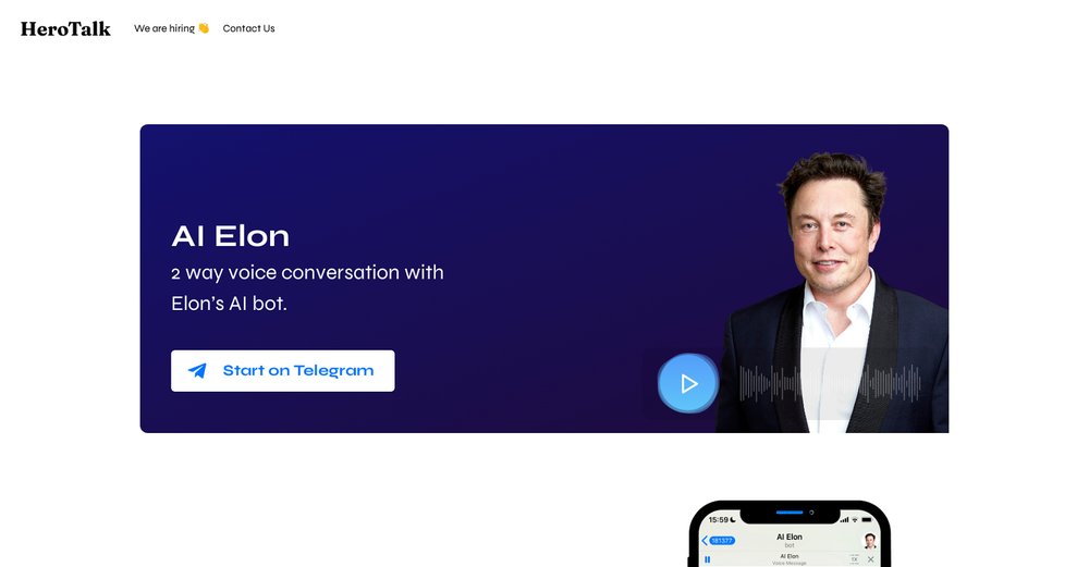 Приложение искусственного интеллекта Herotalk