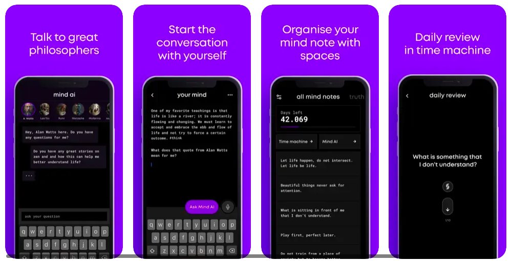 HeyMind - приложение для общения с историческими личностями