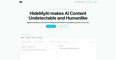 Приложение искусственного интеллекта HideMyAI