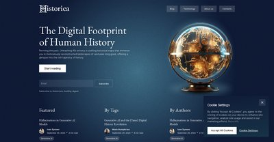 Приложение искусственного интеллекта Historica