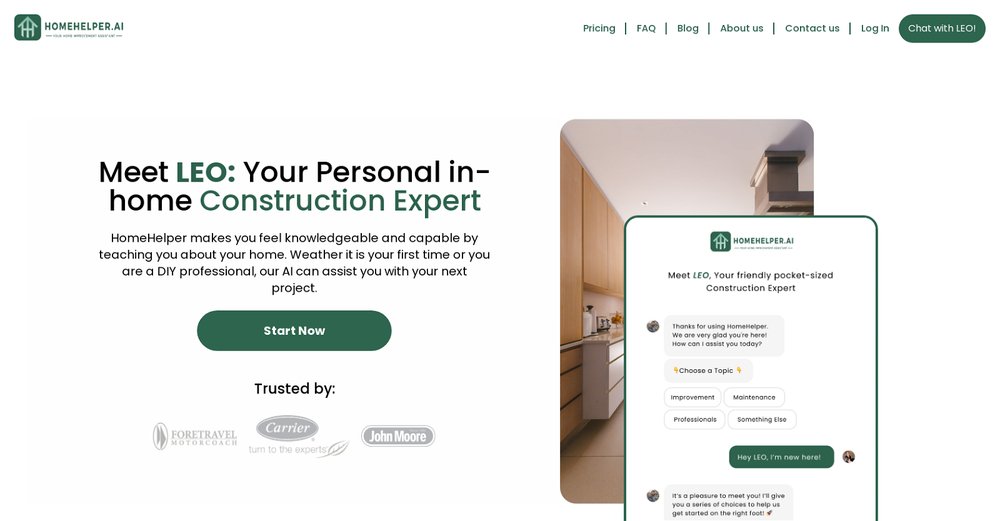 Приложение искусственного интеллекта HomeHelper
