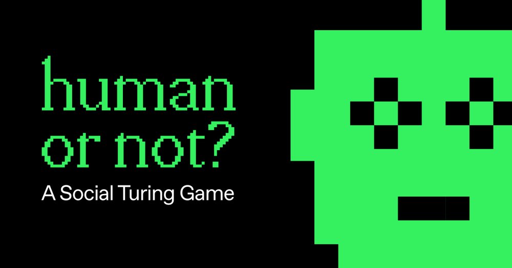 Human or Not? - игра, в которой вы угадываете, разговаривали ли вы только что с ии-ботом или с человеком