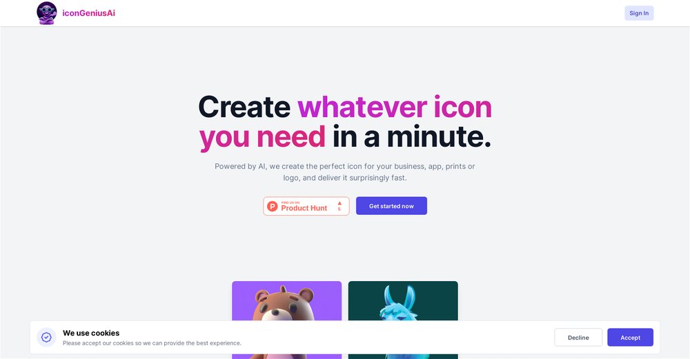 Приложение искусственного интеллекта IcongeniusAI