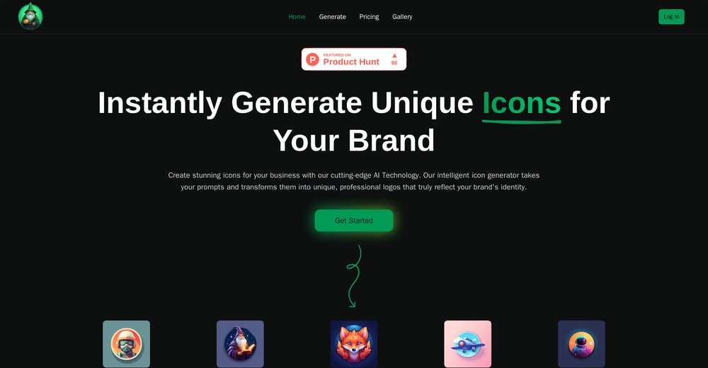 Приложение искусственного интеллекта IconWizardAI