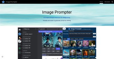 Приложение искусственного интеллекта Image Prompter