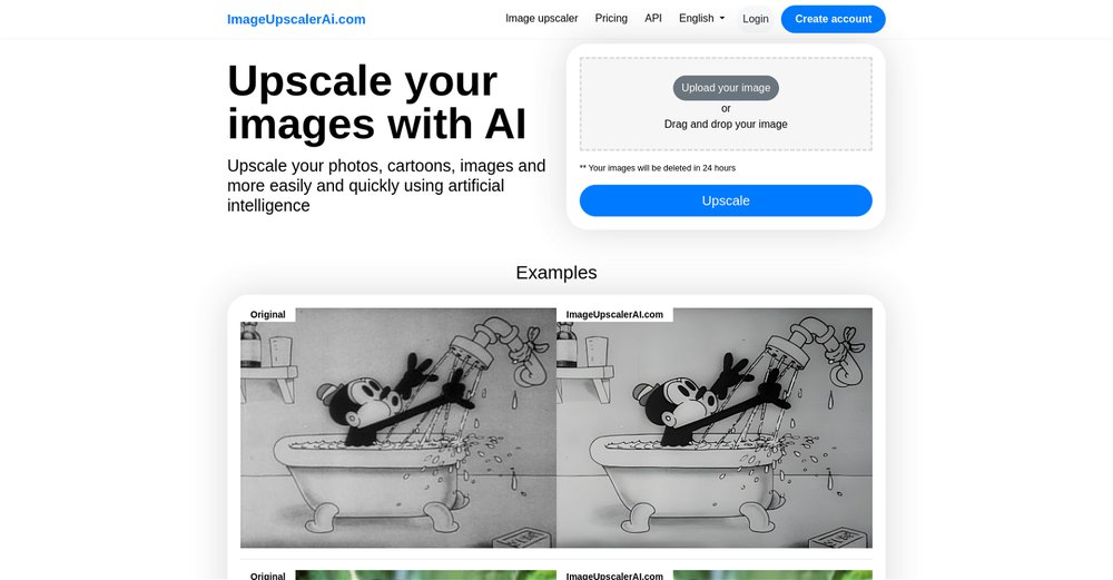 Приложение искусственного интеллекта ImageUpscalerAi