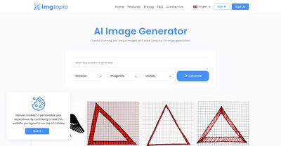 Приложение искусственного интеллекта IMGtopia