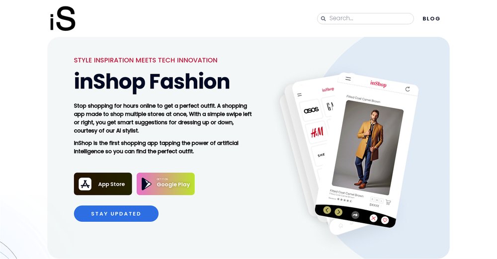 Приложение искусственного интеллекта Inshopapp