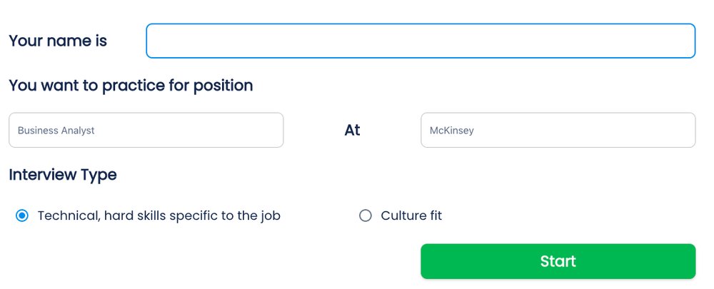 InterviewGPT.ai - чат-бот для практики собеседования при приеме на работу