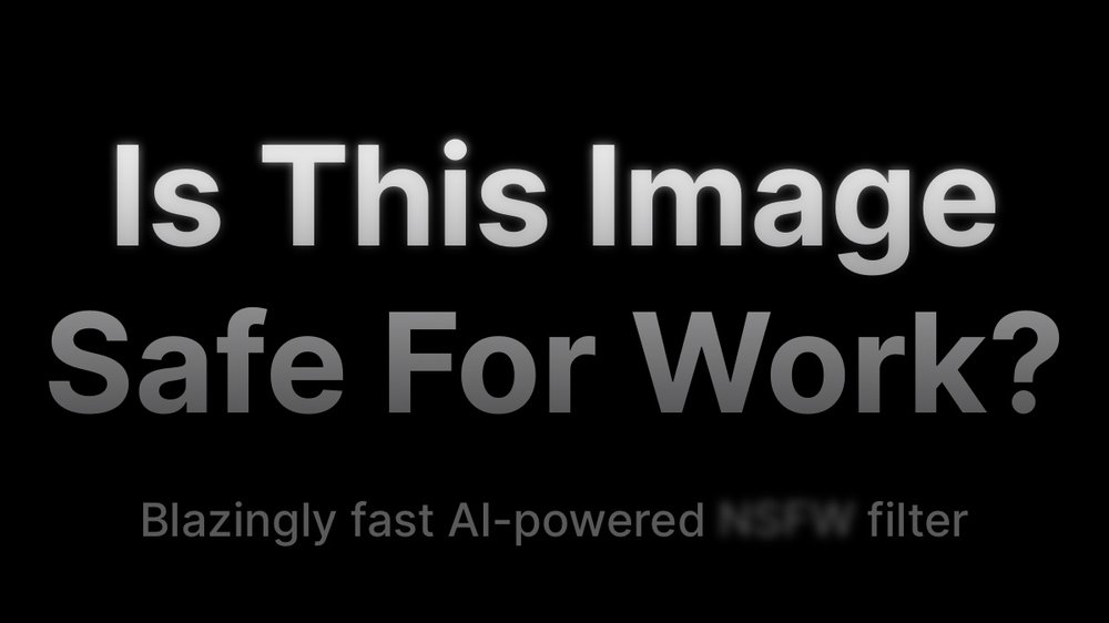 Is This Image NSFW? - анализирует, безопасно ли изображение для работы или нет
