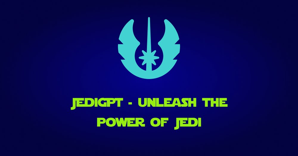 JediGPT - чат-бот для рекомендаций и советов, который поможет пользователям стать джедаем