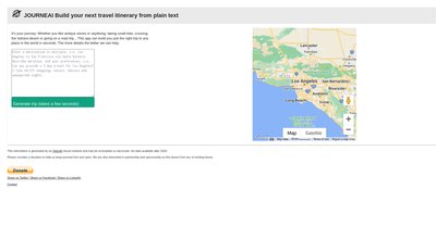 Приложение искусственного интеллекта Journeai