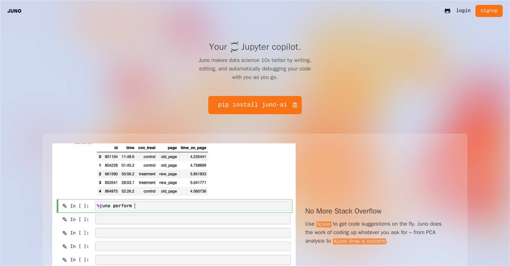 Приложение искусственного интеллекта Juno