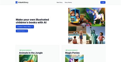 Приложение искусственного интеллекта KidsAIStory