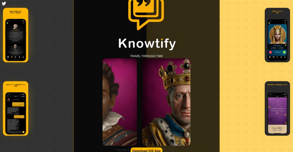 Приложение искусственного интеллекта Knowtify Chat