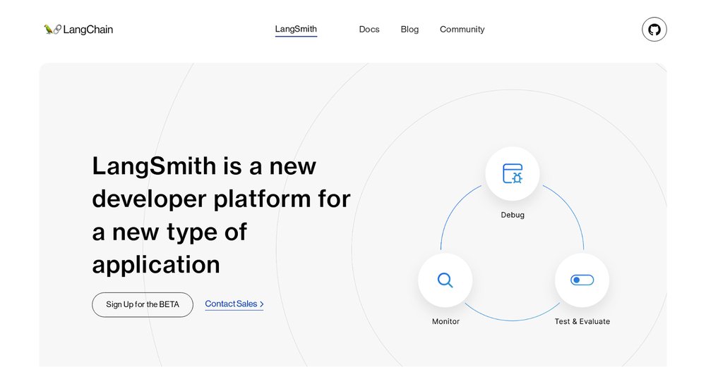 Приложение искусственного интеллекта LangSmith