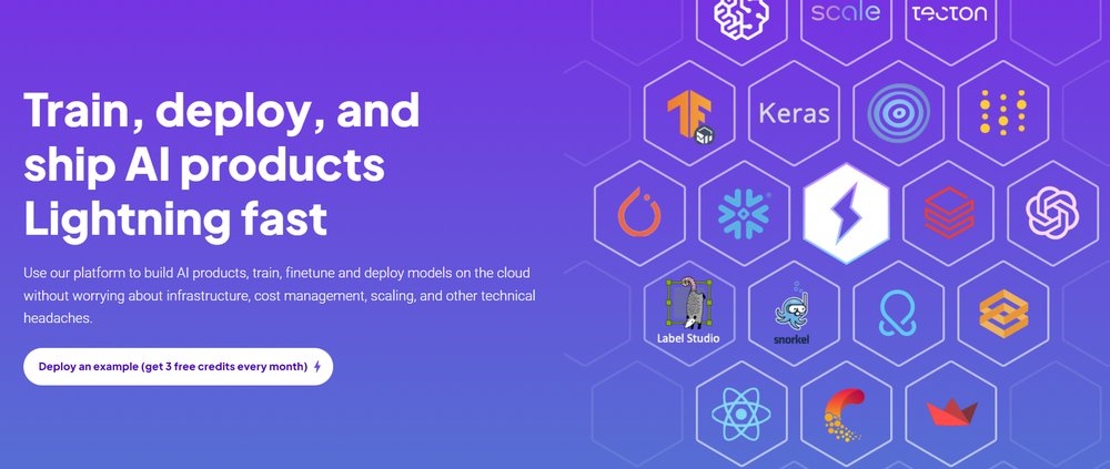 Lightning AI - платформа для создания, обучения и развертывания продуктов ии