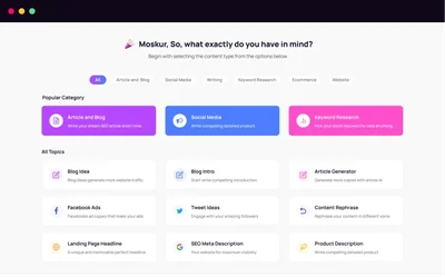 Linkdelta - платформа для копирайтинга и генерации контента