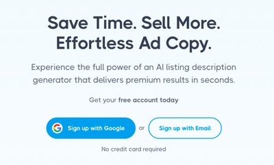 ListingCopy.ai - инструмент для создания описания для списков недвижимости