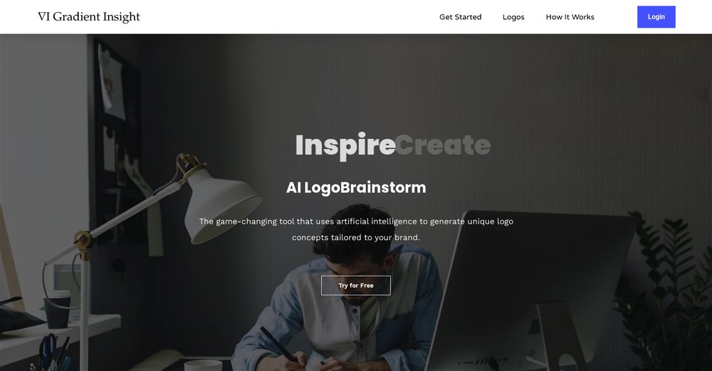Приложение искусственного интеллекта LogoBrainstorm