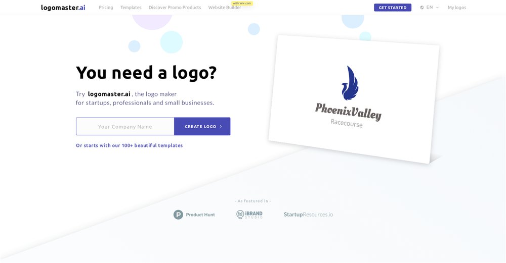 Приложение искусственного интеллекта Logomaster