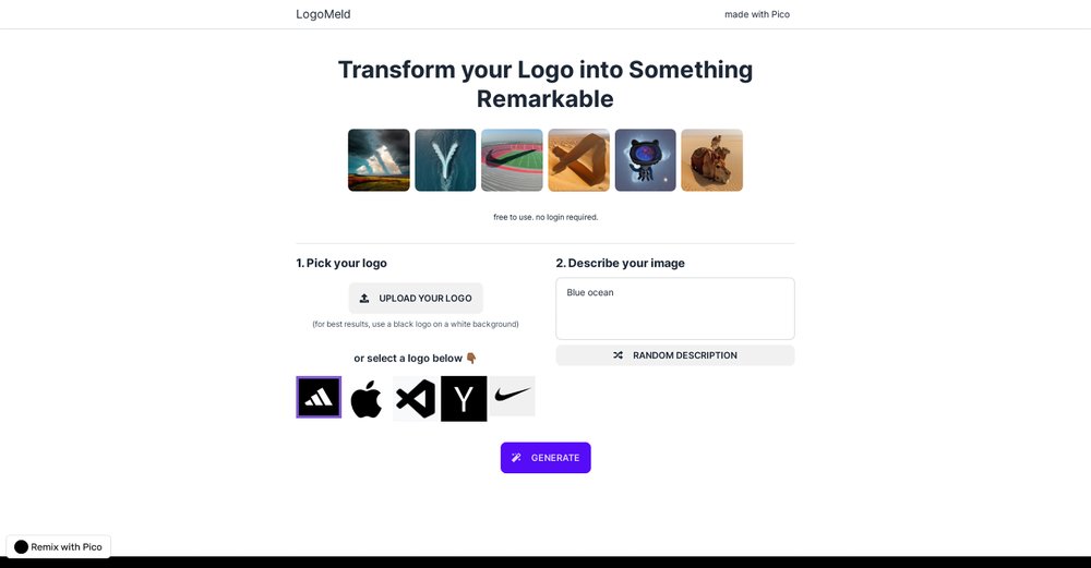 Приложение искусственного интеллекта Logomeld