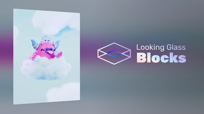 Looking Glass Blocks - инструмент для преобразования 2d-изображений в голограммы и обмена ими.