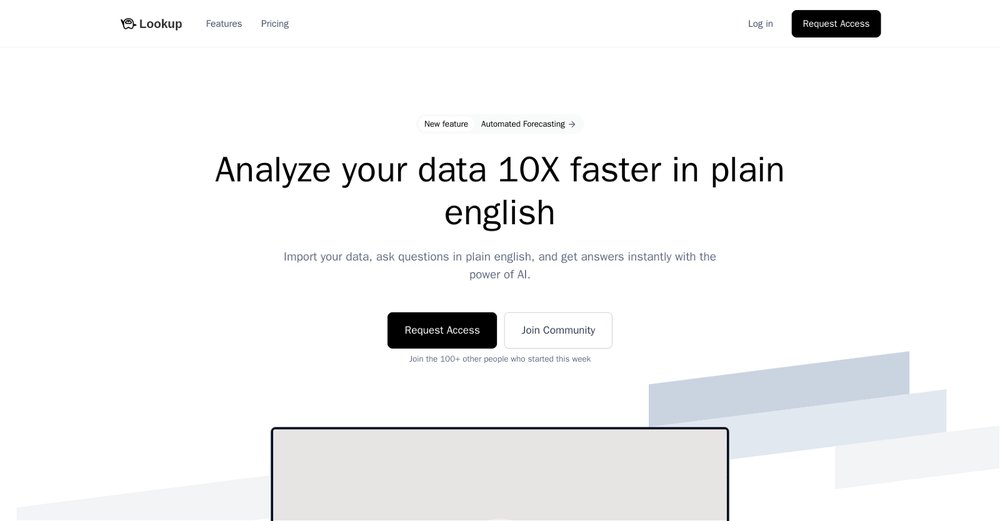 Приложение искусственного интеллекта Lookup