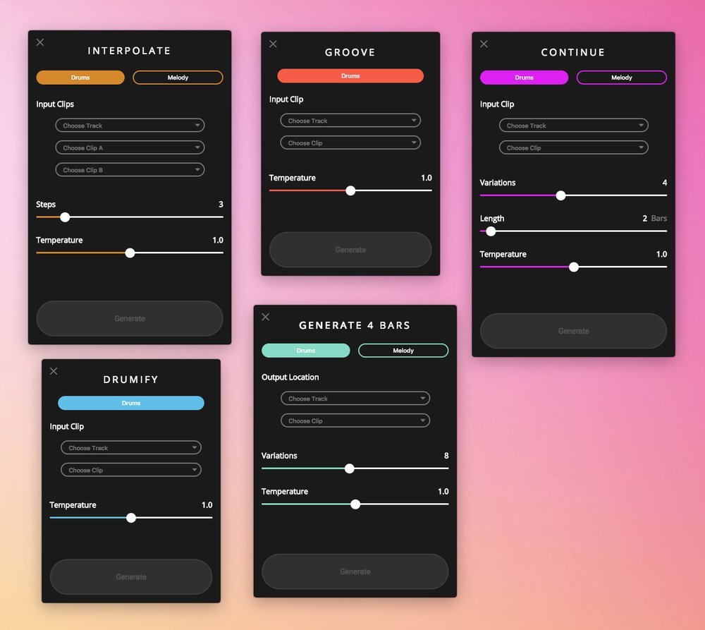 Magenta Studio - музыкальные плагины, использующие ии для создания музыки