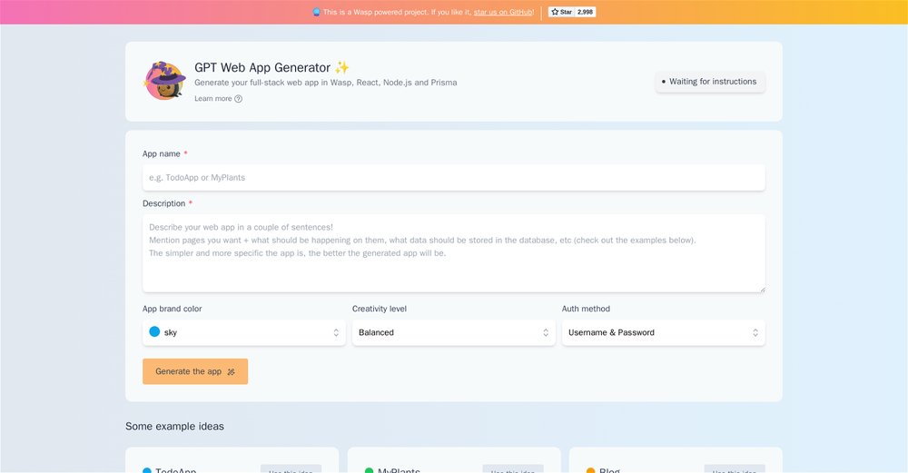 Приложение искусственного интеллекта Magic App Generator