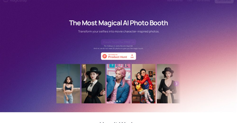 Приложение искусственного интеллекта Magicsnap