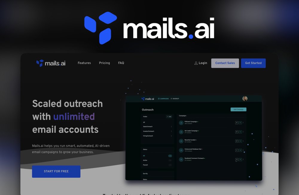 Mails.ai - платформа для электронного маркетинга