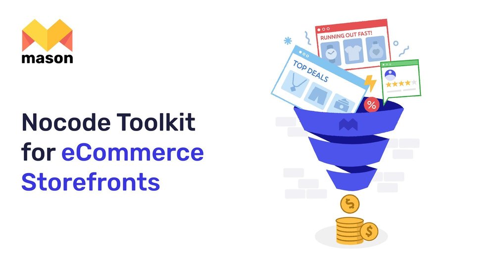 Mason - приложение shopify для увеличения конверсии и автоматизации продаж